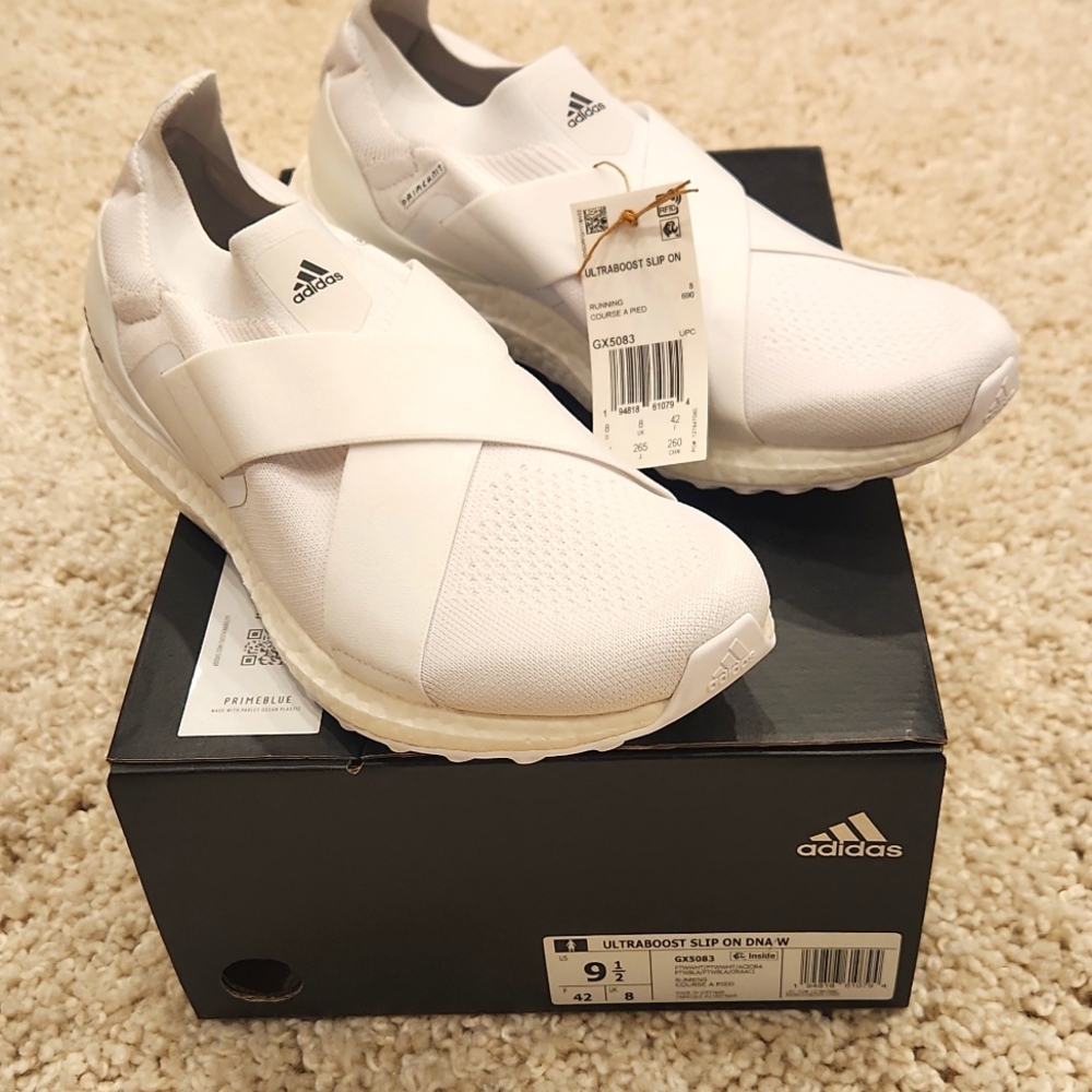 Adidas UltraBoost Slip On DNA Running Shoes size 9.5